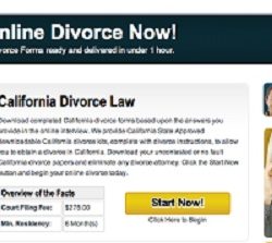 Alabama & California Divorce Papers